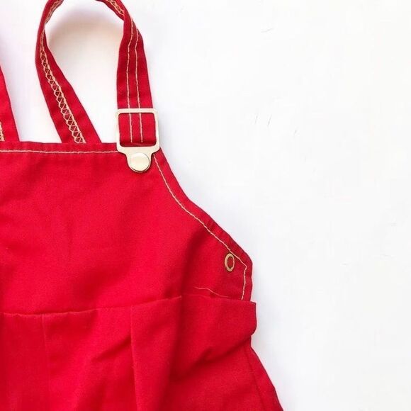 Vintage red clip overalls EUC 24 months
. - Picture 2 of 4